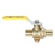 3/4 inch PEX-B Barb Crimp Ball Valve With Drop Ear