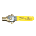 3/4 inch PEX-B Barb Crimp Ball Valve With Drop Ear