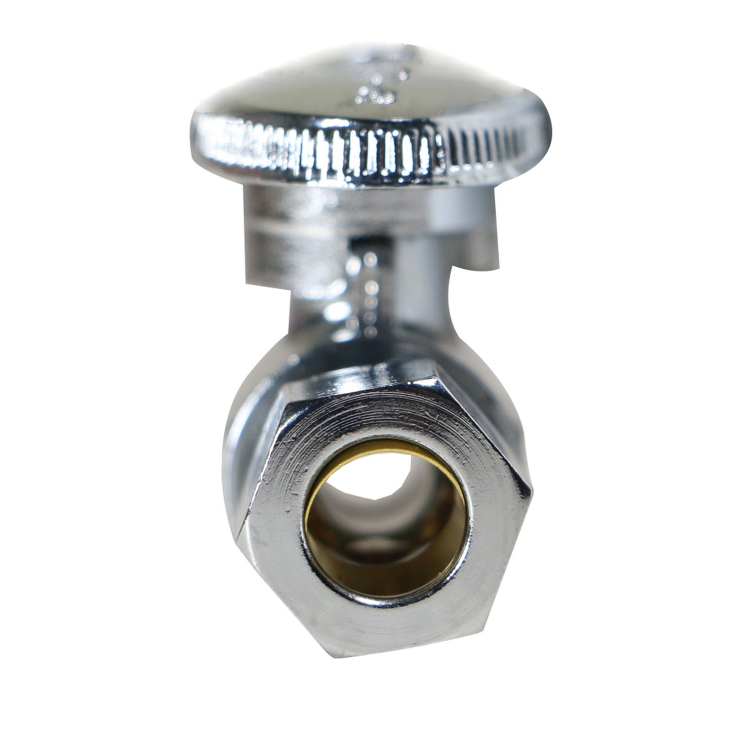 1/2 Inch  PEX-B Barb x 3/8 Inch OD Compression Straight Valve