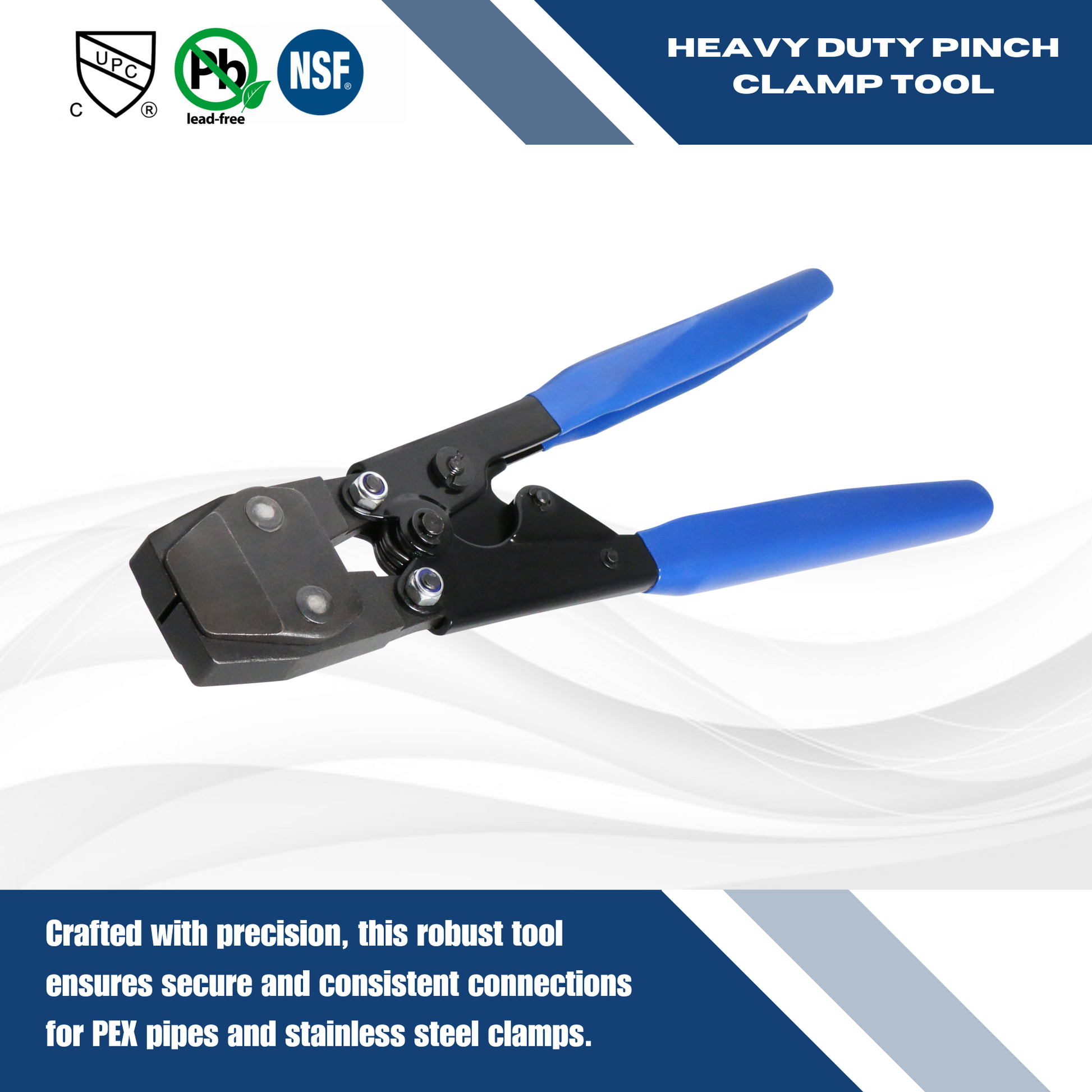 Heavy Duty Pinch Clamp Tool Measuring  Specifically Pinch Clamp Tool