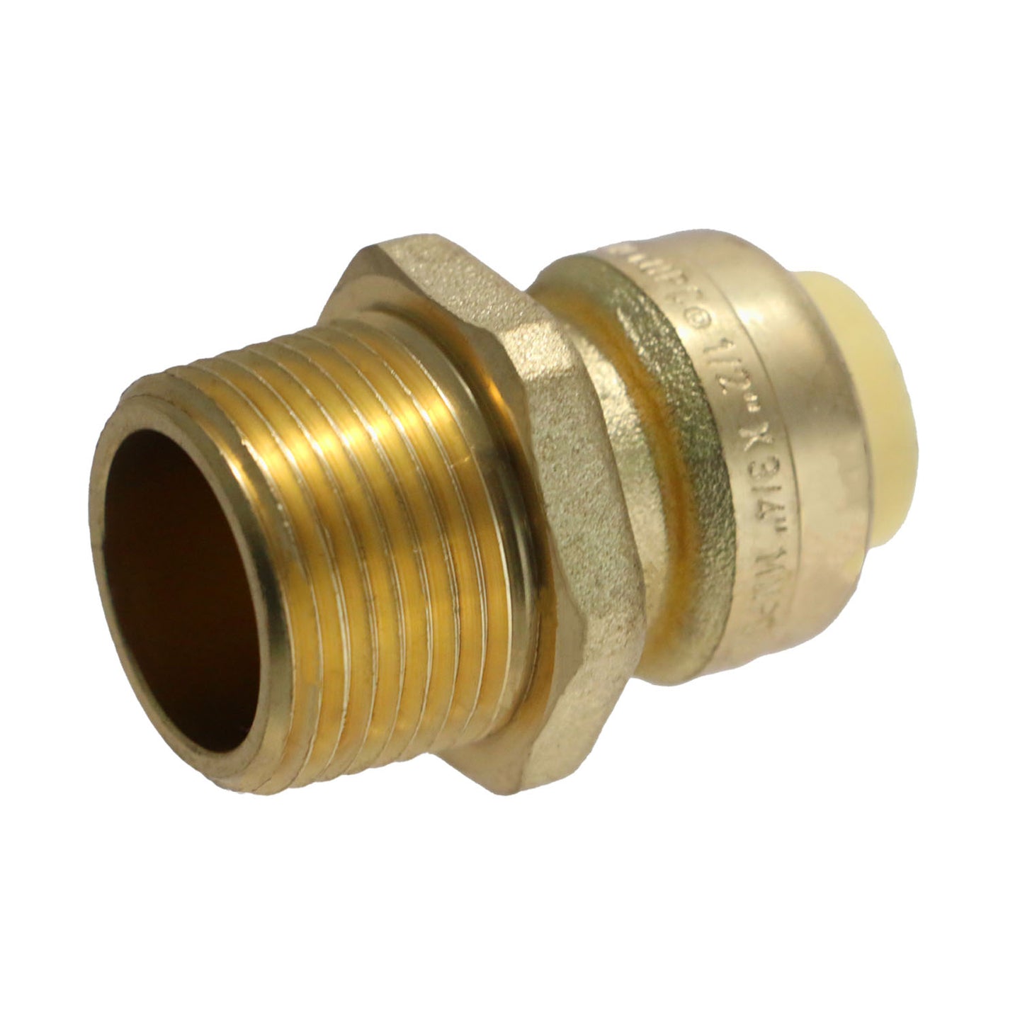 1/2 inch Push-to-Connect x 3/4 inch Male Adapter