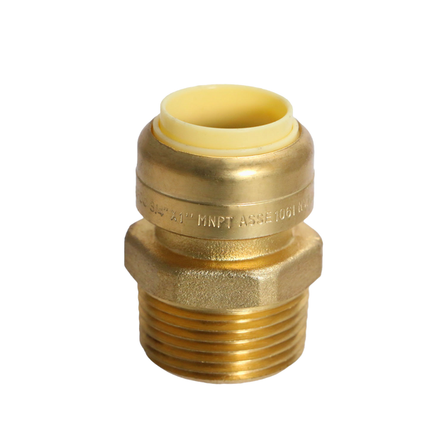 Push-to-Connect 3/4 Inch x 1 Inch Male Adapter