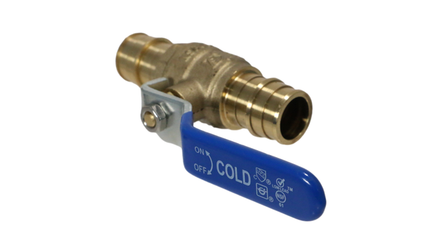 3/4 Inch Pex-A Expansion Ball Valve Cold (Blue)