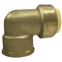 Push-to-Connect 3/4 Inch x 3/4 Inch Female Elbow