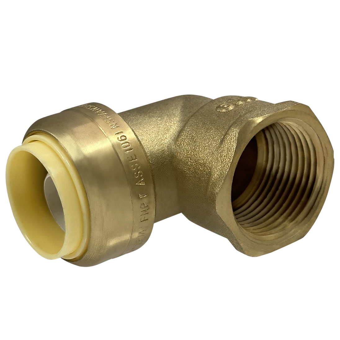 Push-to-Connect 3/4 Inch x 3/4 Inch Female Elbow