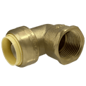 Push-to-Connect 3/4 Inch x 3/4 Inch Female Elbow