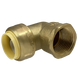Push-to-Connect 3/4 Inch x 3/4 Inch Female Elbow