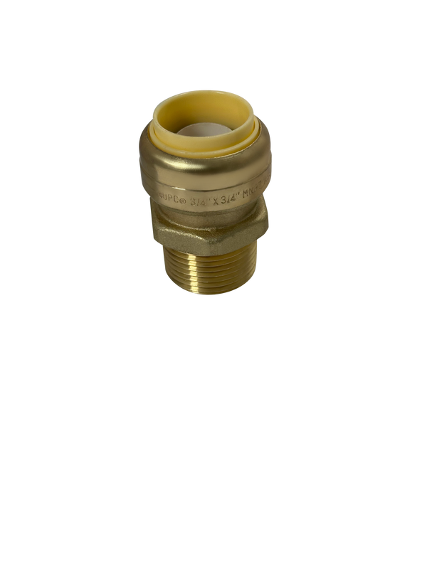 Push-to-Connect 1 Inch x 3/4 Inch Male Adapter