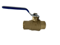 3/4 Inch Brass Sweat Shut Off Ball Valve, 600 WOG (Water, Oil Gas)