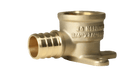 3/4 inch PEX-B Barb x 3/4 inch FNPT Elbow Drop Ear
