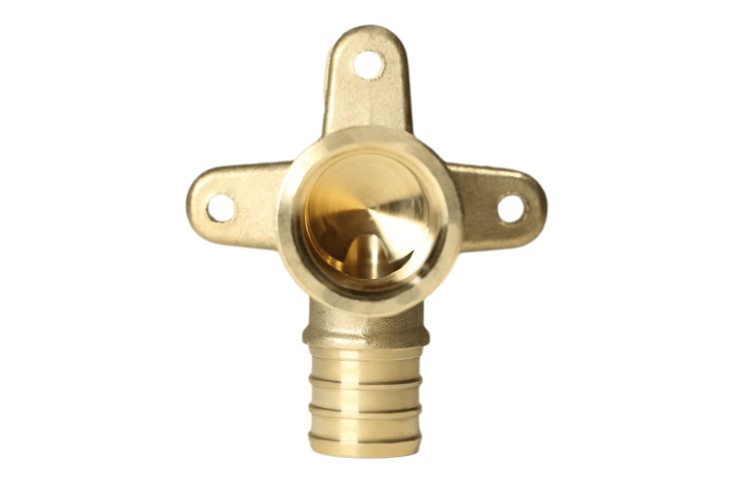 3/4 inch PEX-B Barb x 1/2 inch FNPT Elbow Drop Ear