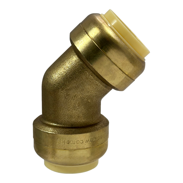 Push-to-Connect 3/4 Inch x 3/4 Inch 45 Degree Elbow