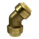 Push-to-Connect 3/4 Inch x 3/4 Inch 45 Degree Elbow