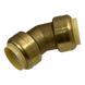Push-to-Connect 3/4 Inch x 3/4 Inch 45 Degree Elbow