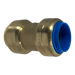 Push-to-Connect 3/4 Inch x 3/4 Inch PB Coupling
