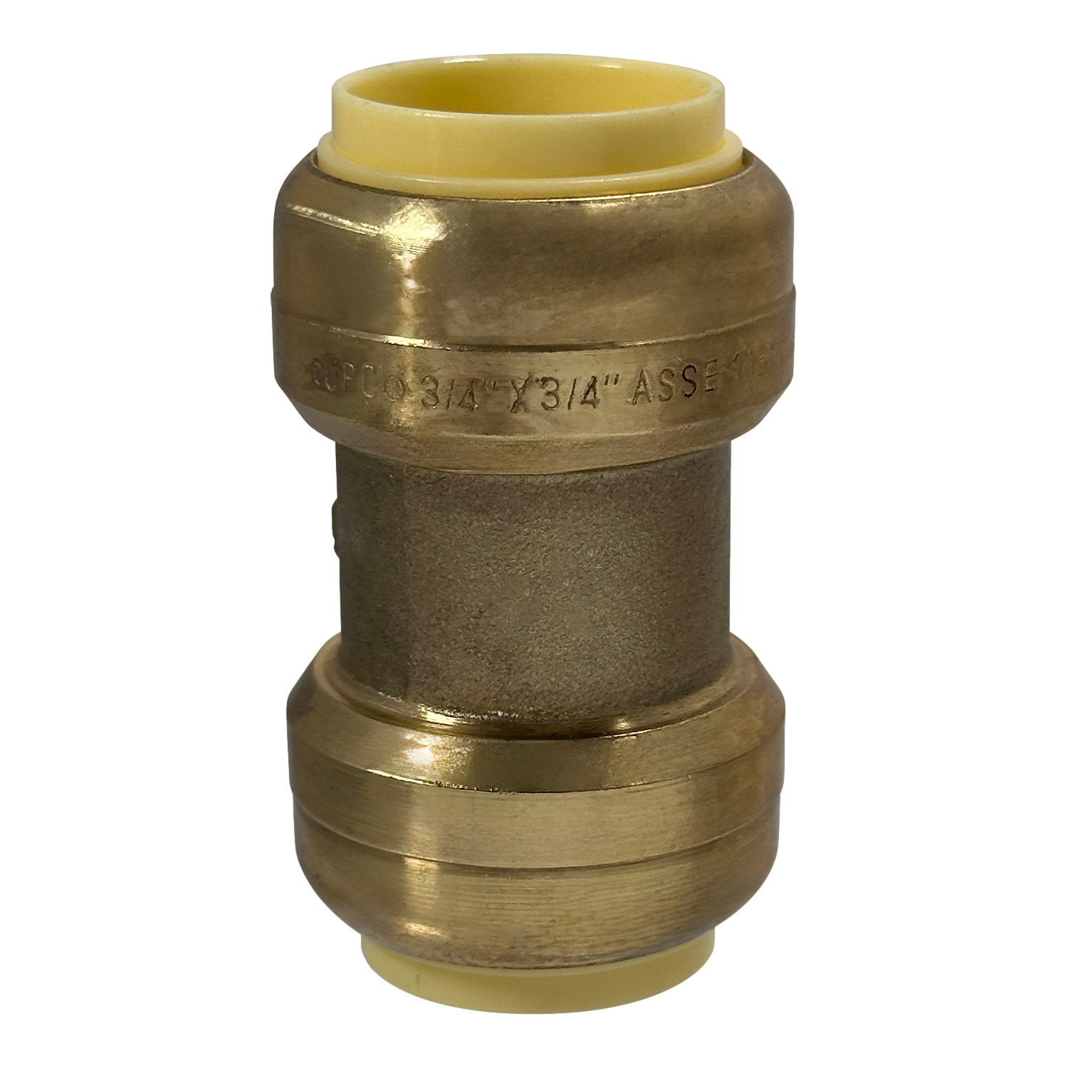 Push-to-Connect 3/4 Inch x 3/4 Inch Coupling