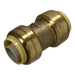 Push-to-Connect 3/4 Inch x 3/4 Inch Coupling