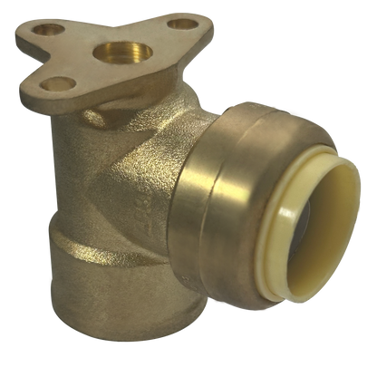  Push Fit Female Elbow with Drop Ear Measuring Push Fit 3/4" x 3/4" Female Elbow with Drop Ear Specifically Push Fit Female Elbow with Drop Ear