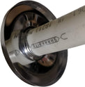 3/4 Inch Escutcheons Chrome Plated with Decorative Flange