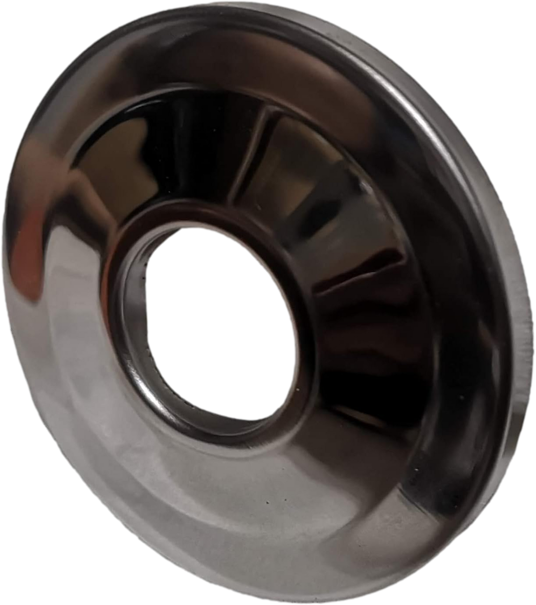 3/4 Inch Escutcheons Chrome Plated with Decorative Flange