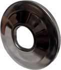 3/4 Inch Escutcheons Chrome Plated with Decorative Flange