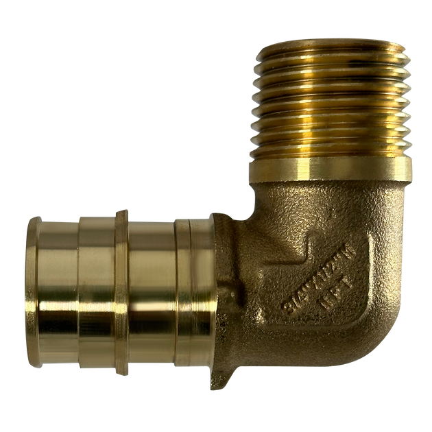 Pex-A Expansion 3/4 Inch x 1/2 Inch Male NPT Elbow