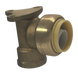 Push-to-Connect 3/4 Inch x 1/2 Inch Female Elbow with Drop Ear