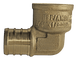 3/4 inch PEX-B Barb x 1/2 inch FNPT Elbow