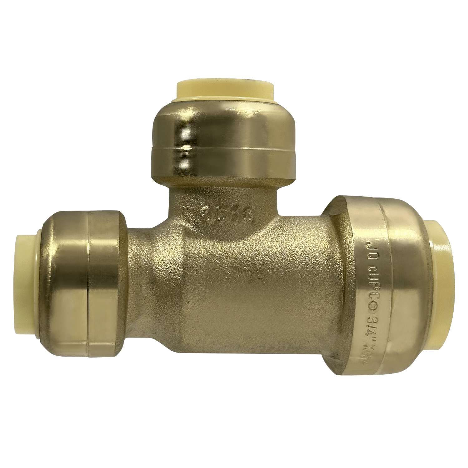 3/4 Inch x 1/2 Inch x 1/2 Inch Push-to-Connect Tee