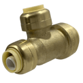 3/4 Inch x 1/2 Inch x 1/2 Inch Push-to-Connect Tee