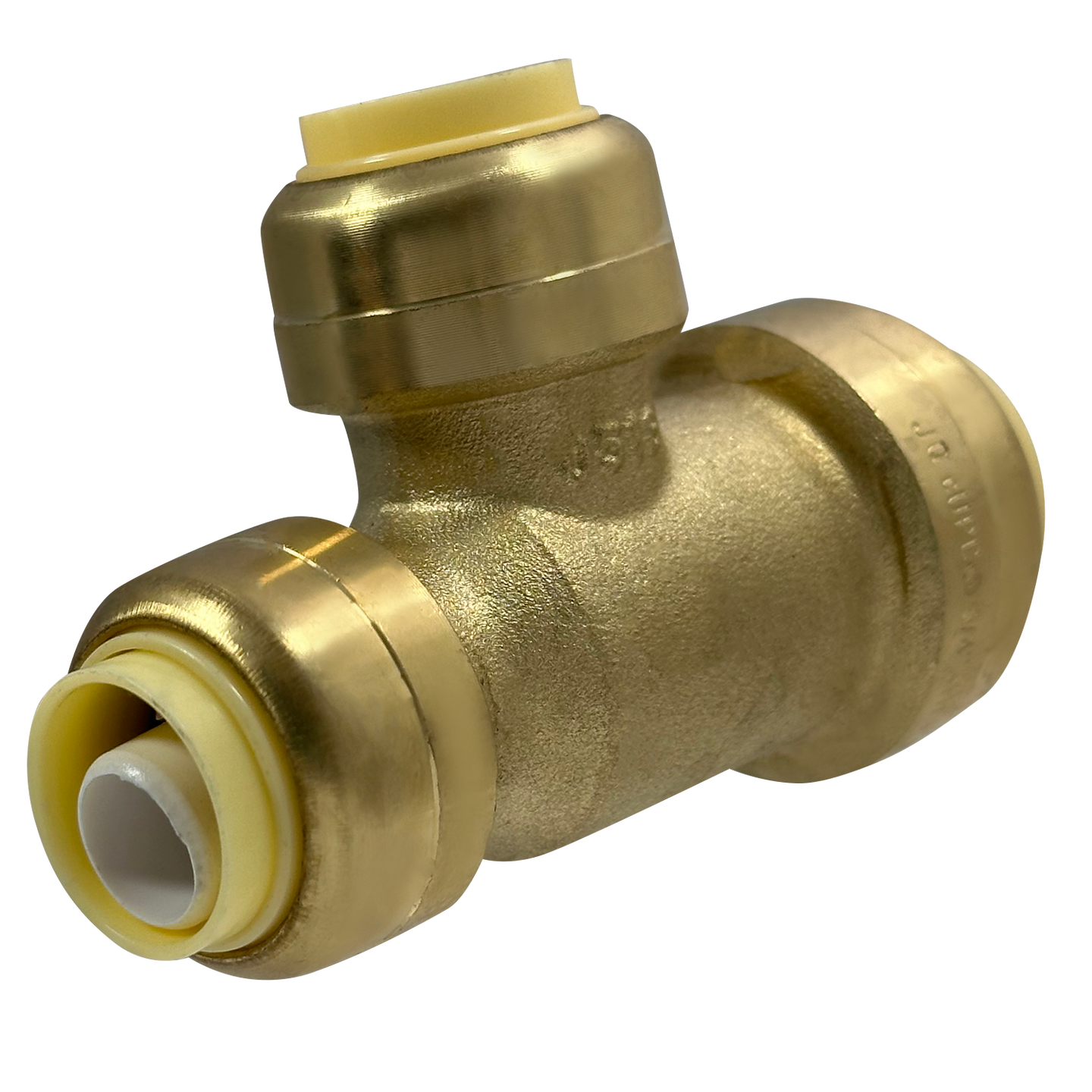 3/4 Inch x 1/2 Inch x 1/2 Inch Push-to-Connect Tee