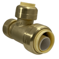 3/4 Inch x 1/2 Inch x 1/2 Inch Push-to-Connect Tee