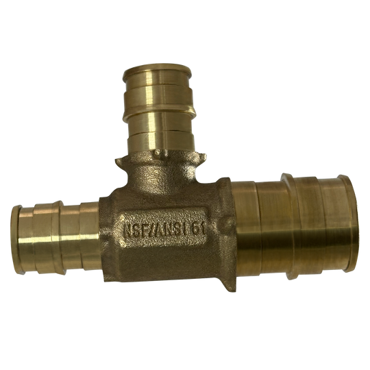 3/4 Inch x 1/2 Inchx 1/2 Inch Pex-A Expansion Tee