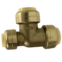 3/4 Inch x 1/2 Inch x 3/4 Inch Push-to-Connect Tee