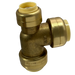 3/4 Inch x 1/2 Inch x 3/4 Inch Push-to-Connect Tee