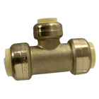 3/4 Inch x 3/4 Inch x 1/2 Inch Push-to-Connect Tee