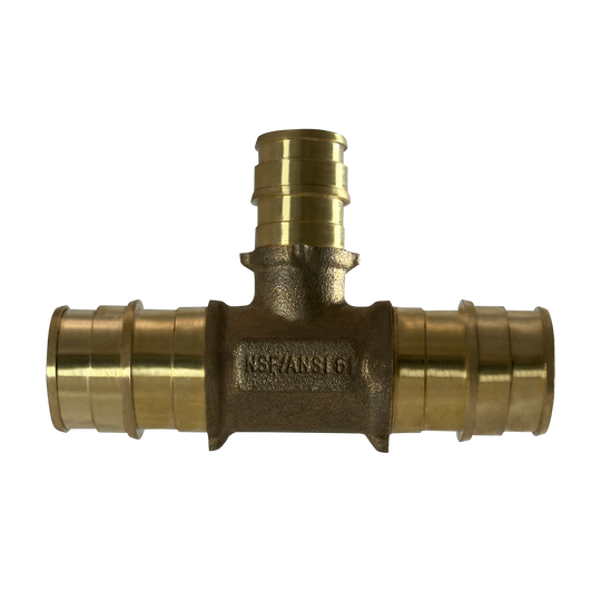 3/4 Inch x 3/4 Inchx 1/2 Inch Pex-A Expansion Tee