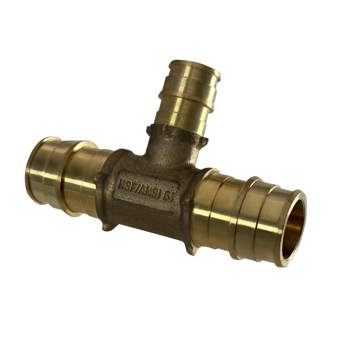 3/4 Inch x 3/4 Inchx 1/2 Inch Pex-A Expansion Tee