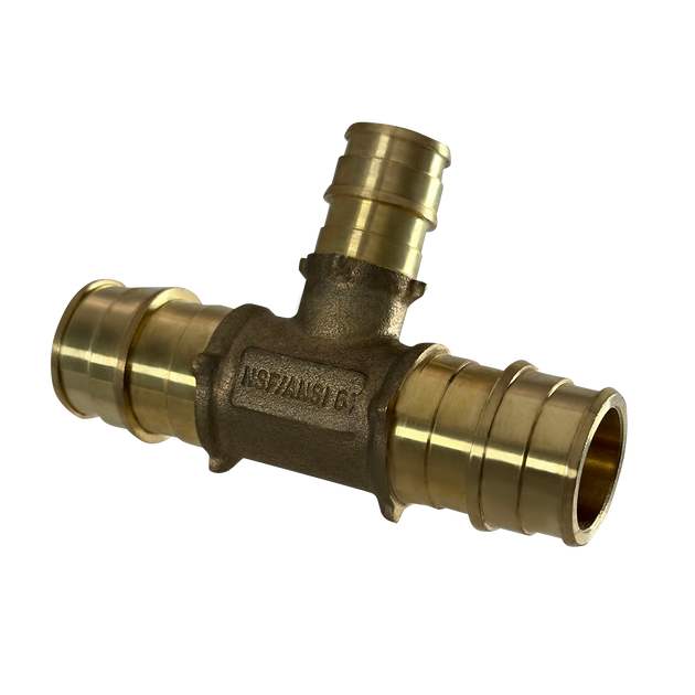 3/4 Inch x 3/4 Inchx 1/2 Inch Pex-A Expansion Tee