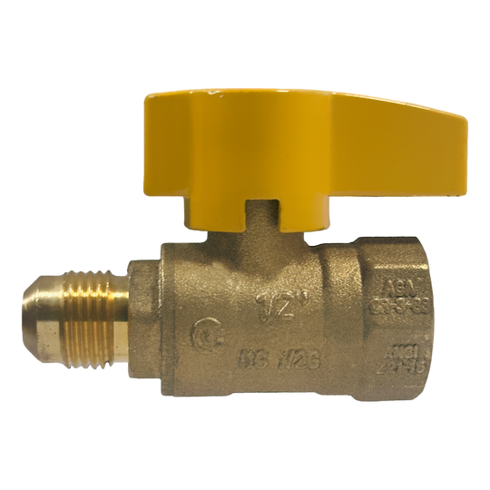 3/8 Inch Flare FIP Gas Ball Valve