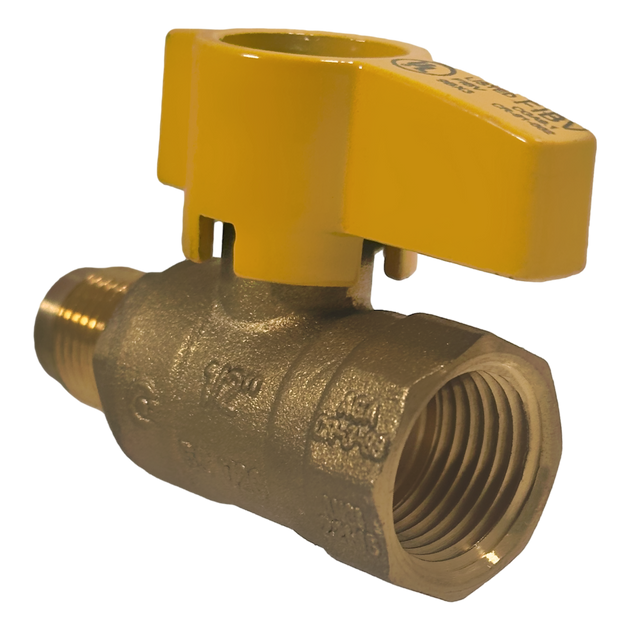 3/8 Inch Flare FIP Gas Ball Valve