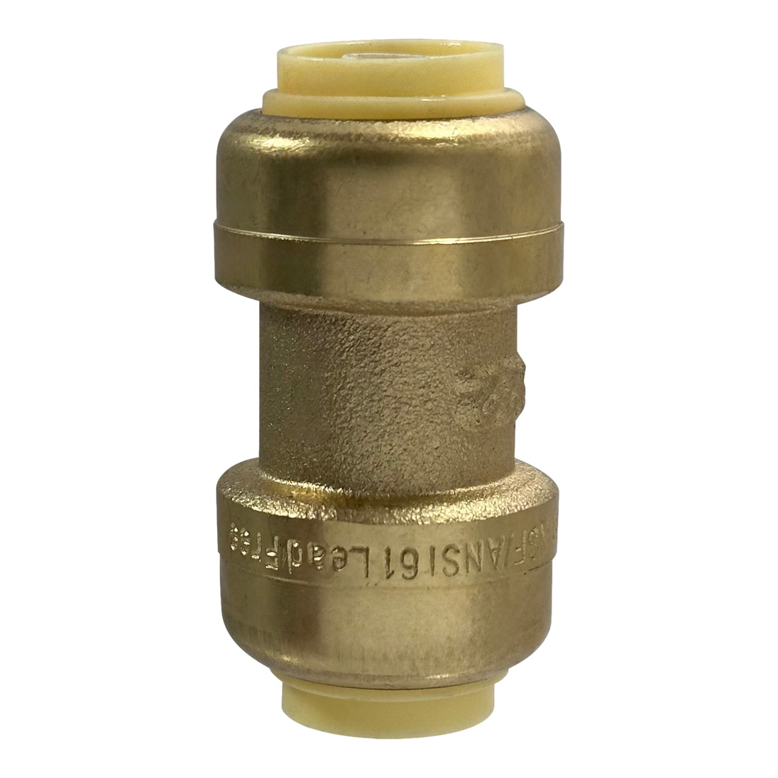 Push-to-Connect 3/8 Inch x 3/8 Inch Coupling