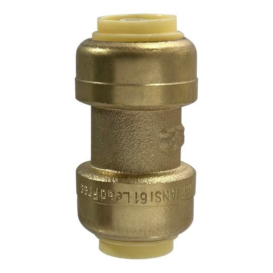 Push-to-Connect 3/8 Inch x 3/8 Inch Coupling