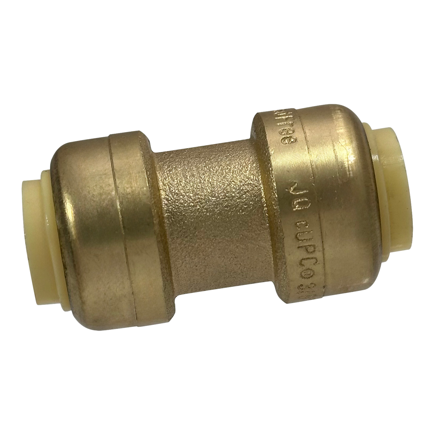 Push-to-Connect 3/8 Inch x 3/8 Inch Coupling