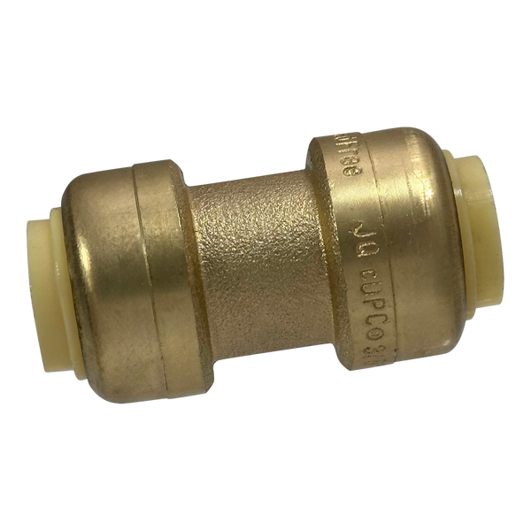 Push-to-Connect 3/8 Inch x 3/8 Inch Coupling