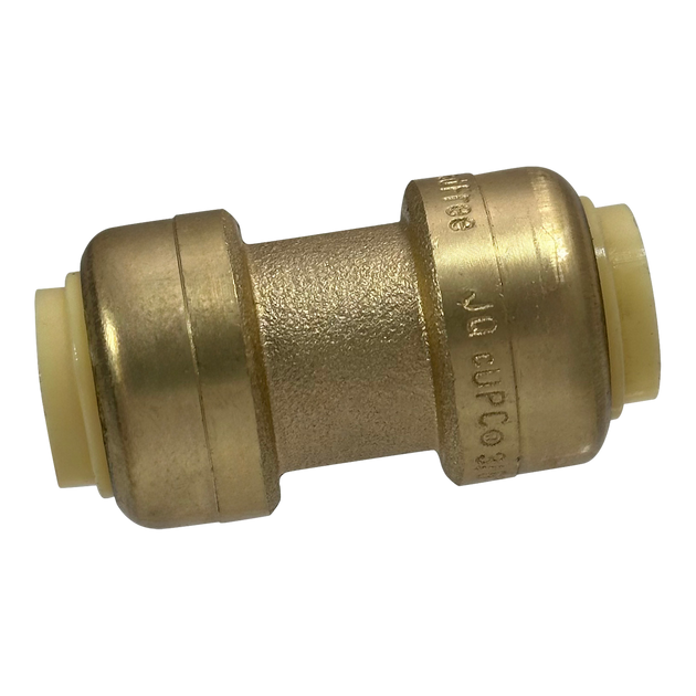 Push-to-Connect 3/8 Inch x 3/8 Inch Coupling