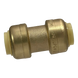 Push-to-Connect 3/8 Inch x 3/8 Inch Coupling