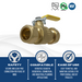 3/4 Inch Compression Ball Valve