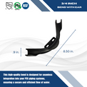 3/4 Inch Pipe BEND WITH EAR