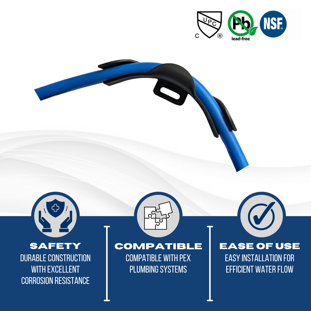 1/2 Inch Pipe BEND WITH EAR